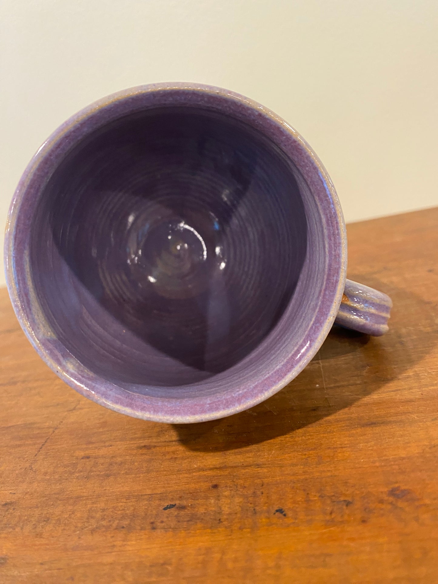 Purple butterfly. mini mug