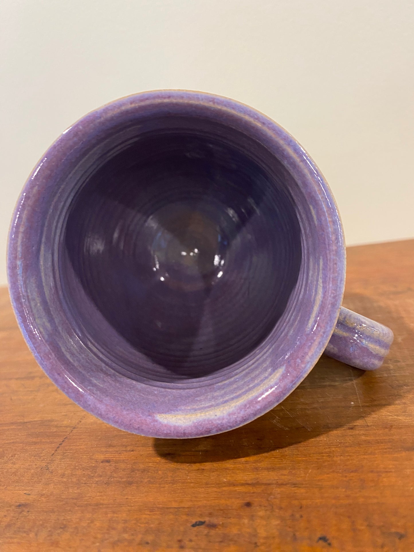 Purple rose mini mug