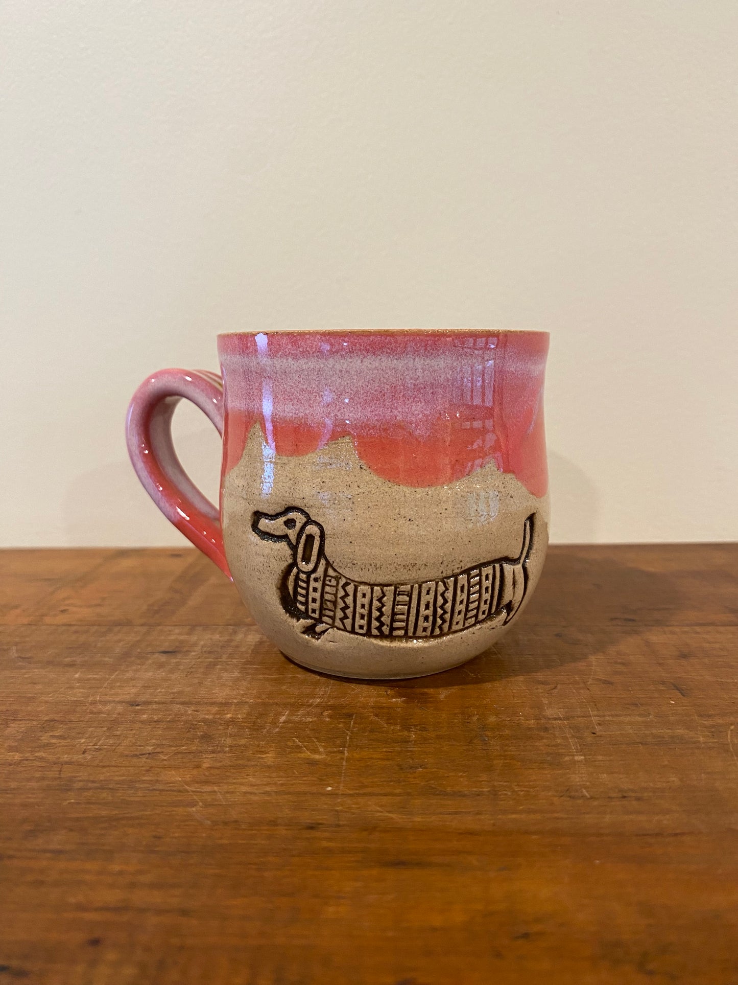 Sausage dog mini mug