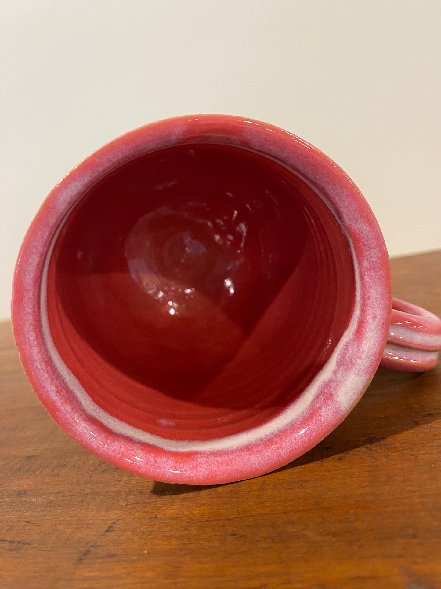 Pink rose mini mug