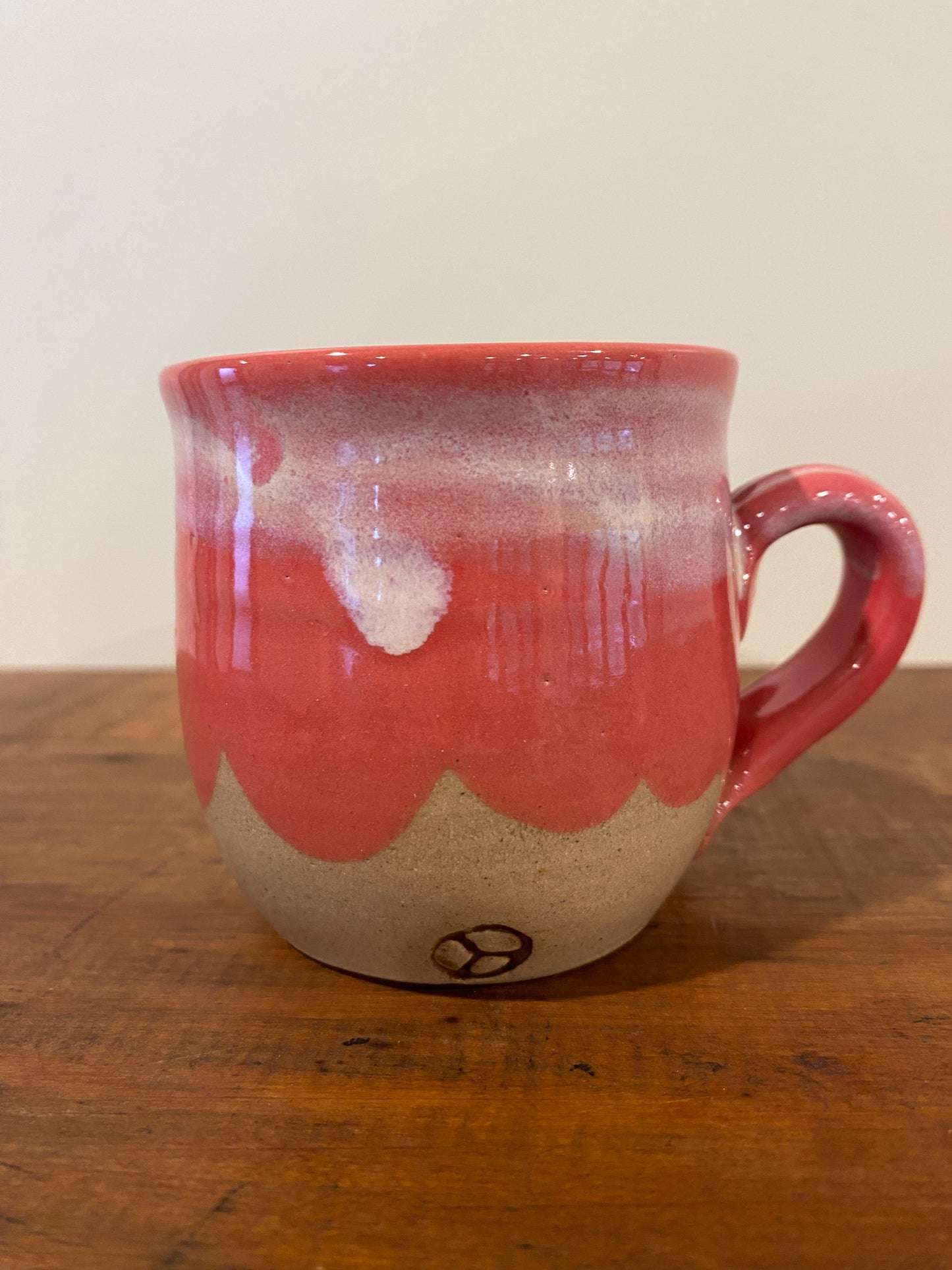 Pink flowers mini mug