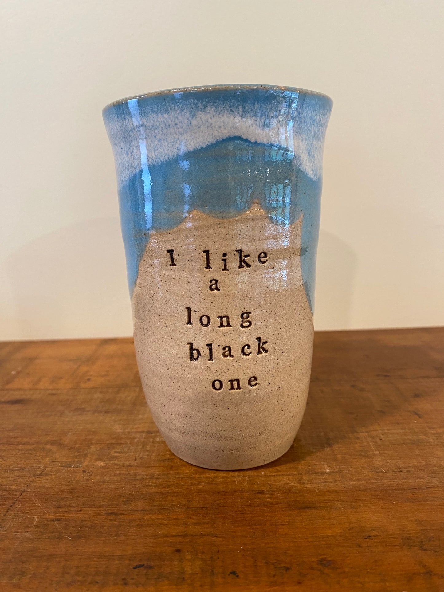 I like a long black one Large Keep Cup