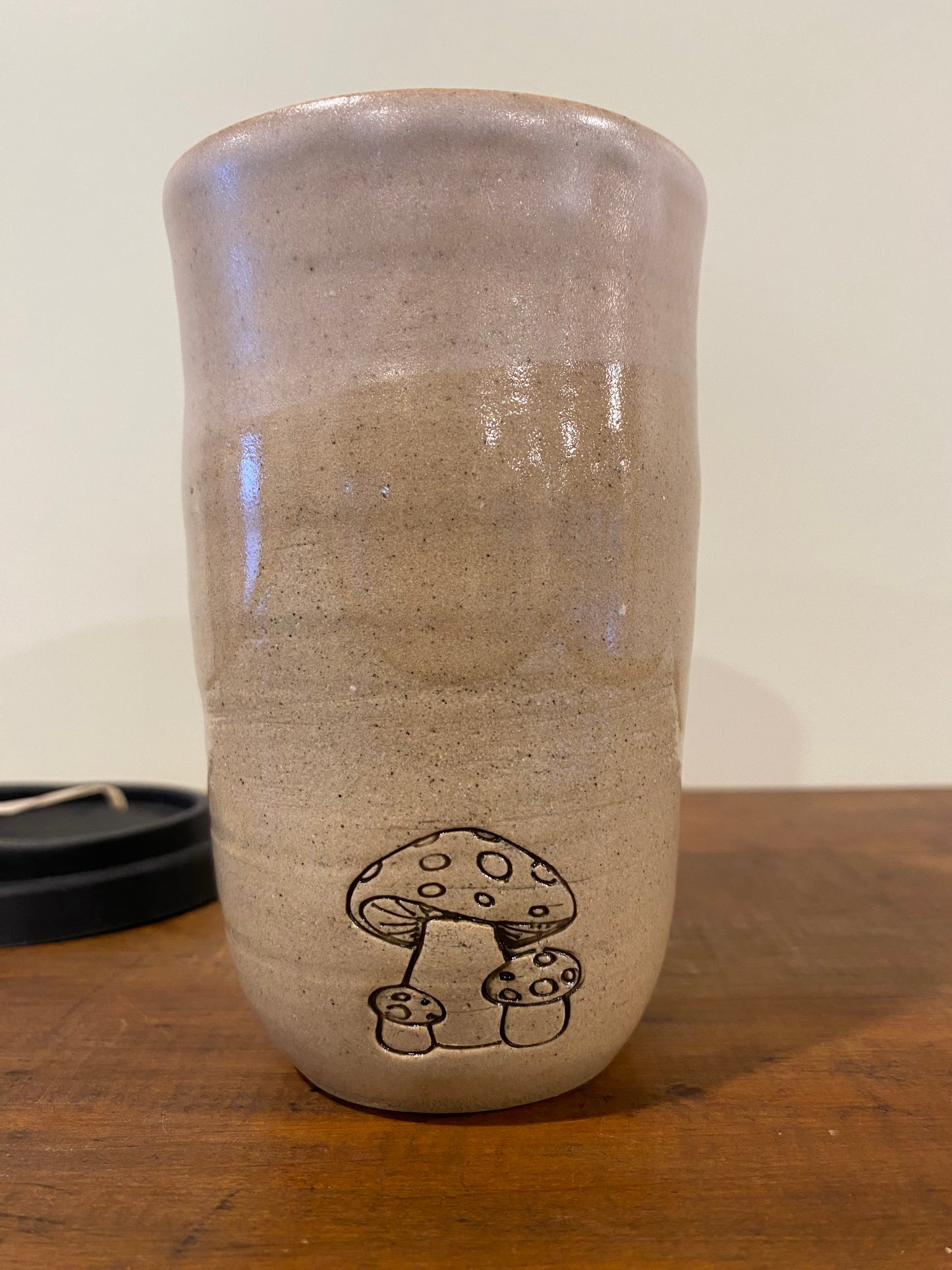 Mushroom white Large Keep Cup