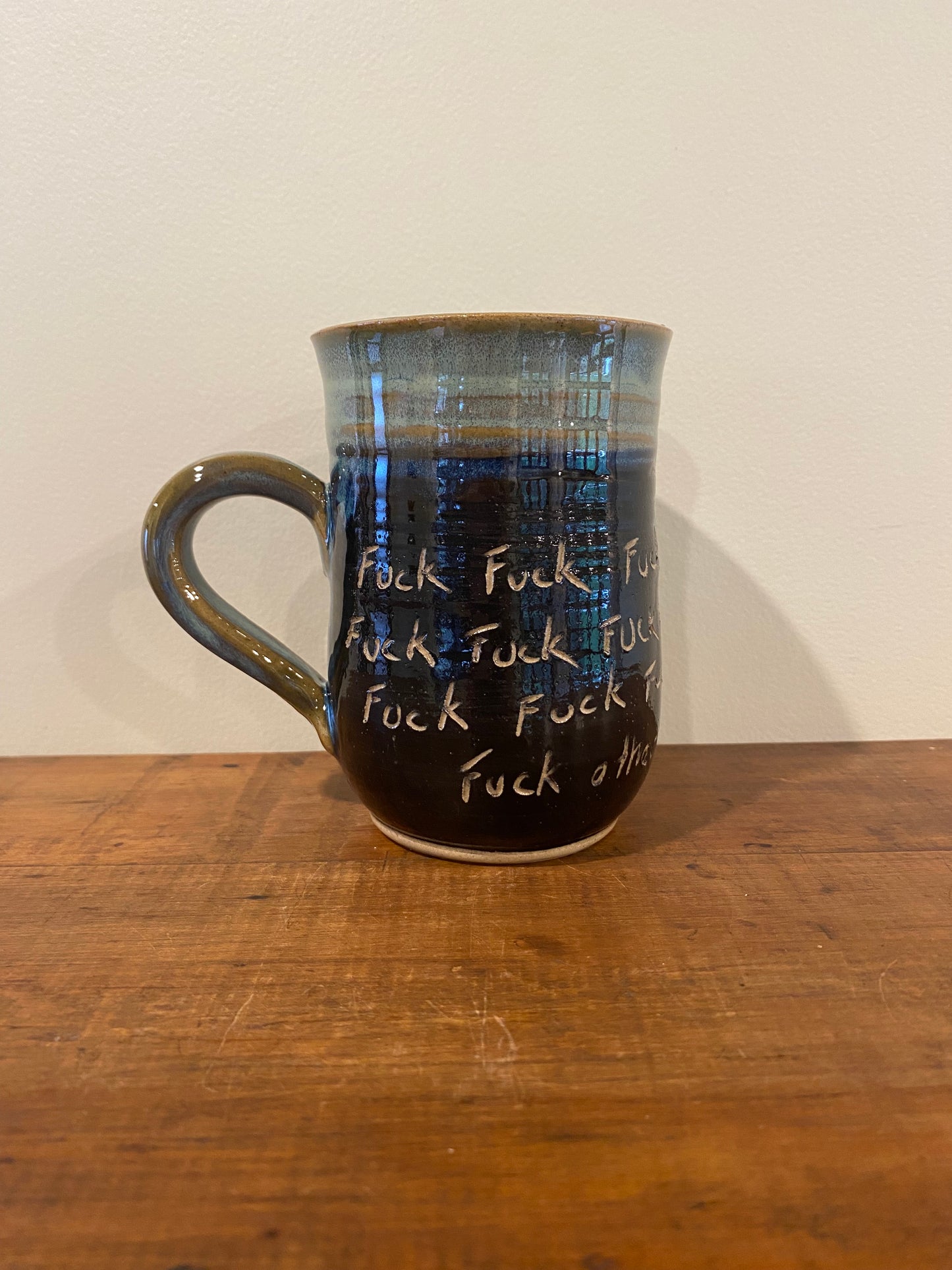 F*** mug green