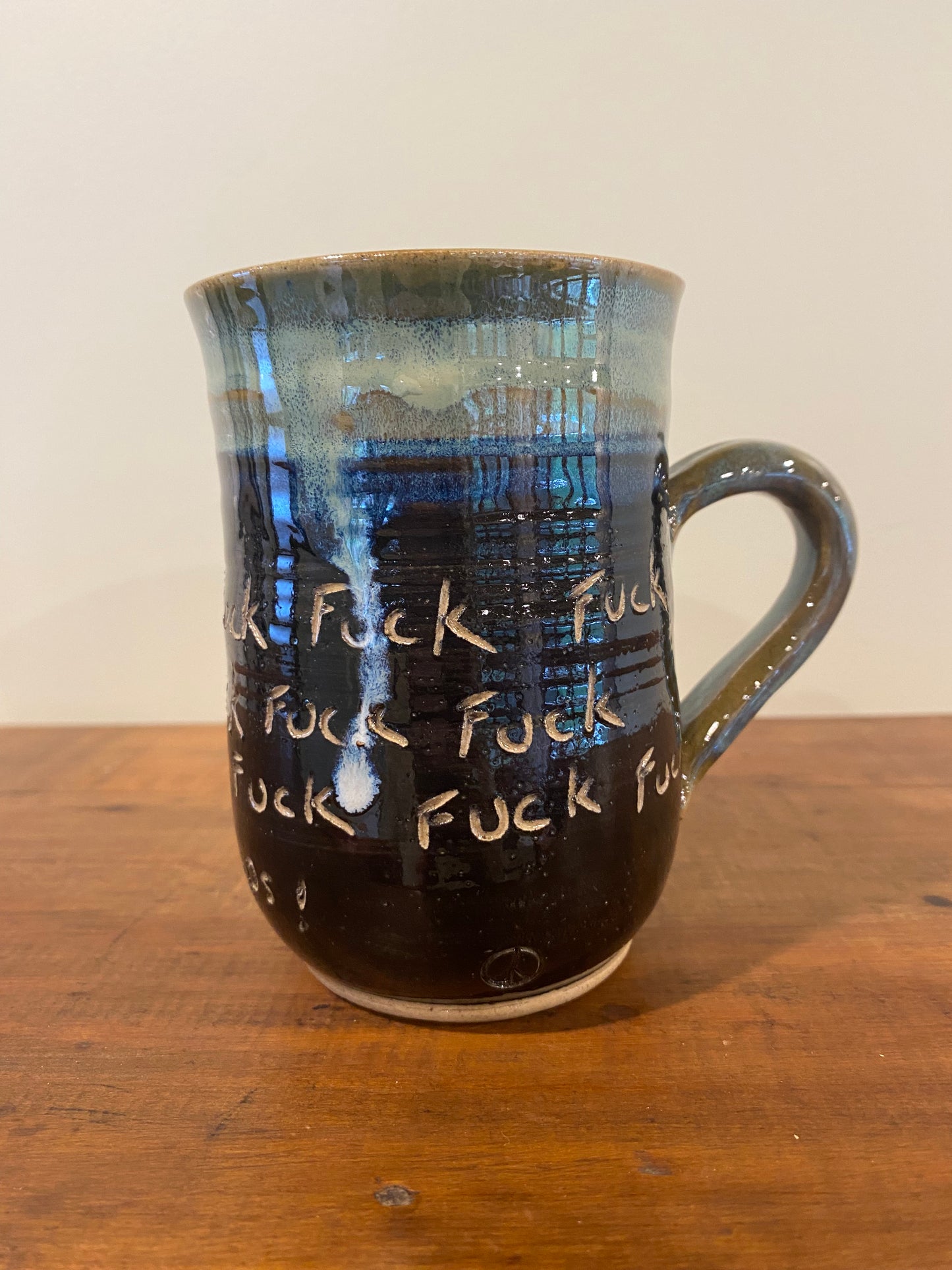 F*** mug green