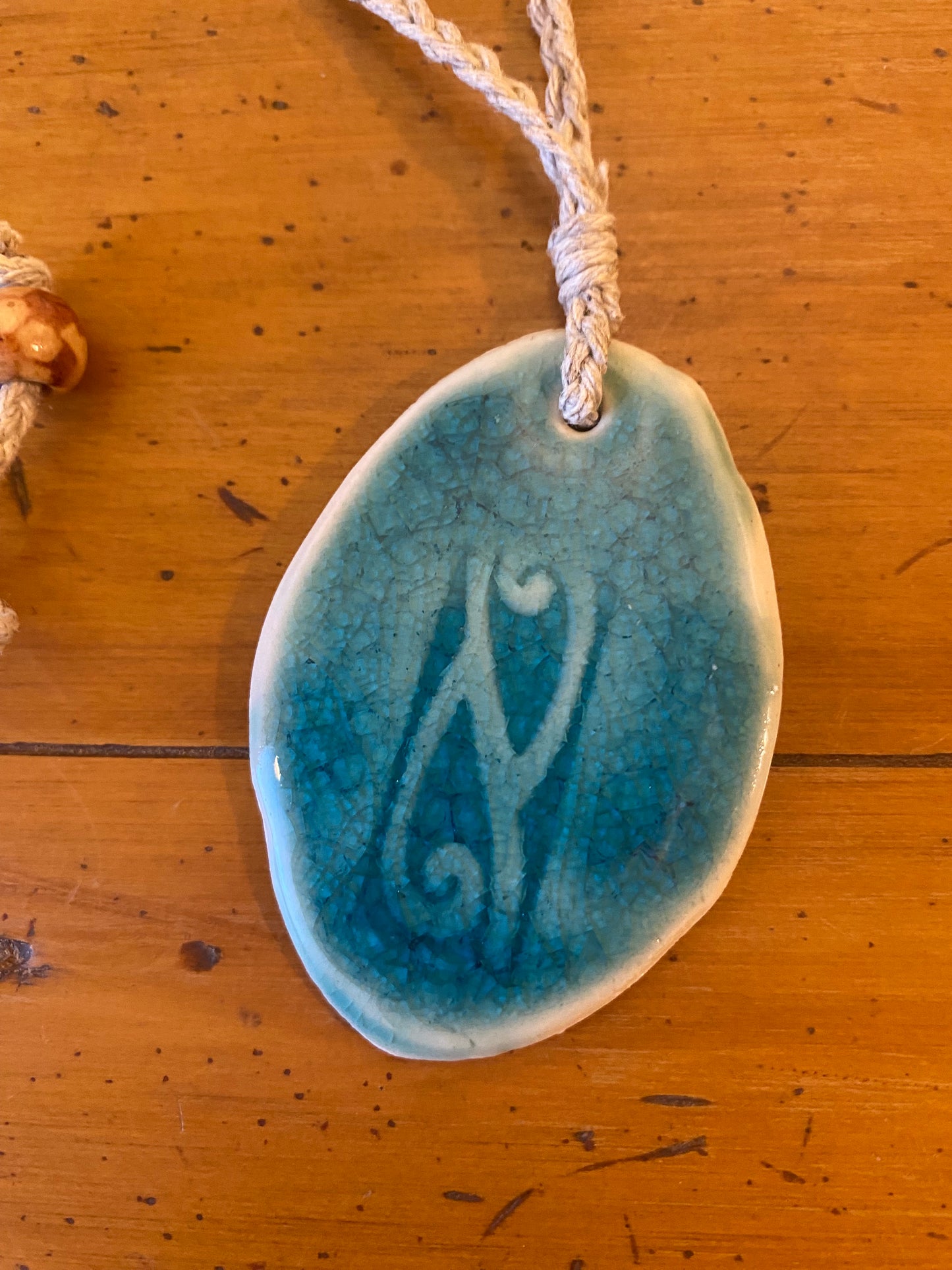 Drop necklace Koru