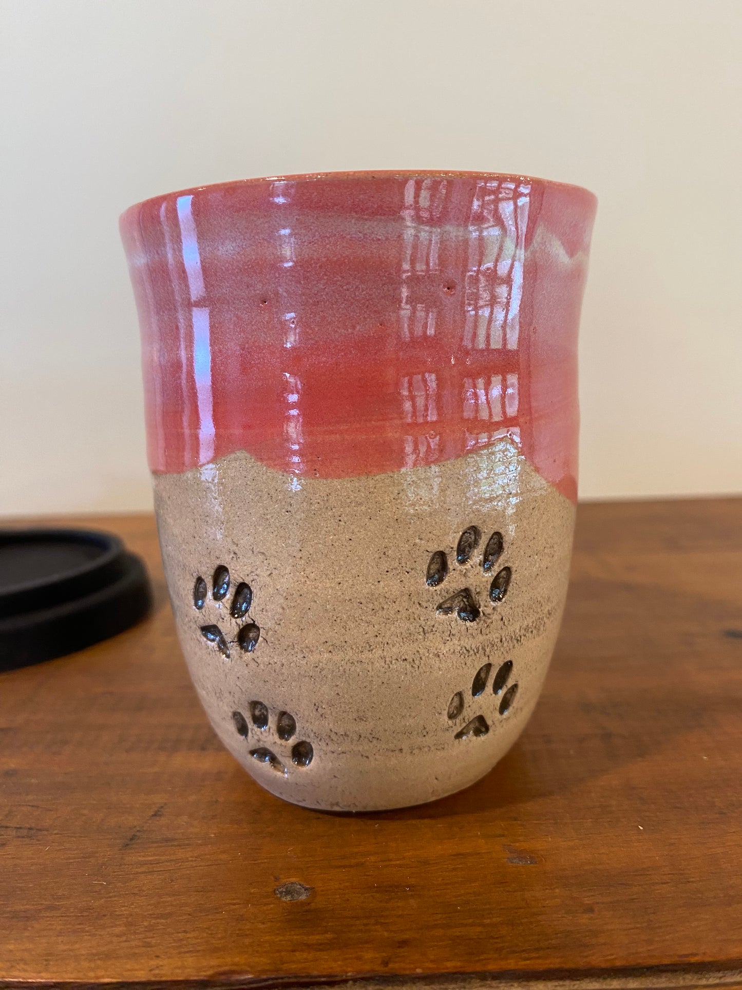Paw print pink Regular Keep Cup