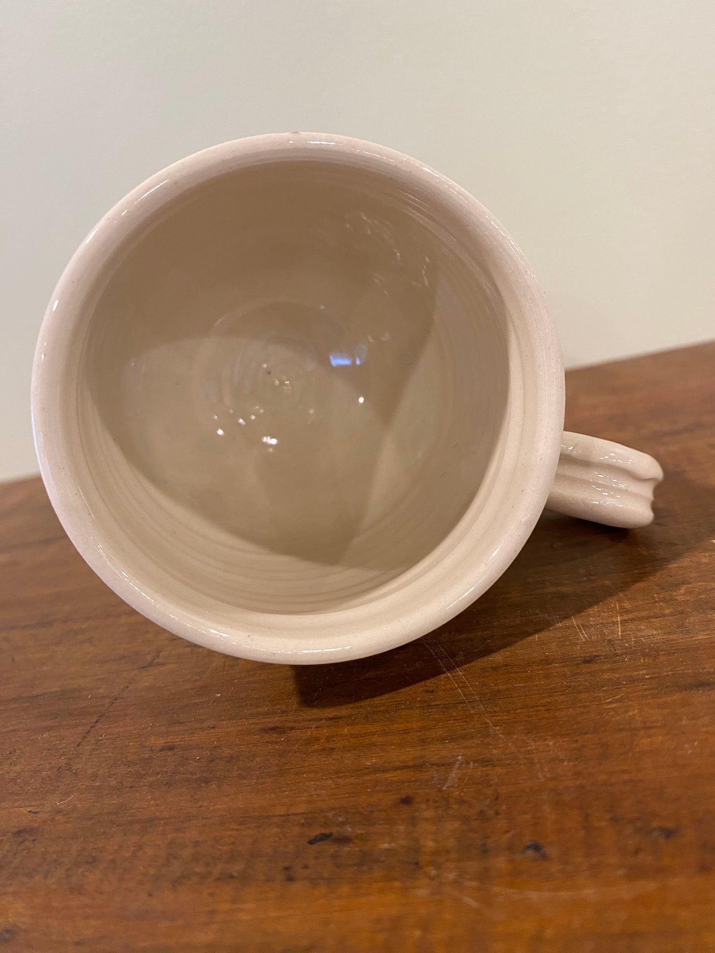 Fantail mini mug, white