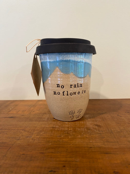No rain no flowers Regular Keep Cup