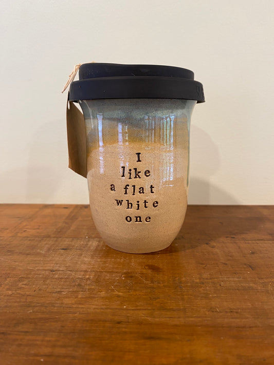 I like a flat white one Regular Keep Cup