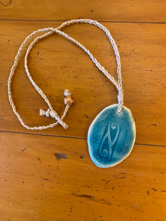 Drop necklace Koru