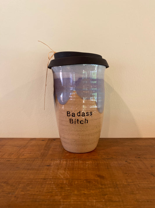 Badass Bitch Large keep cup