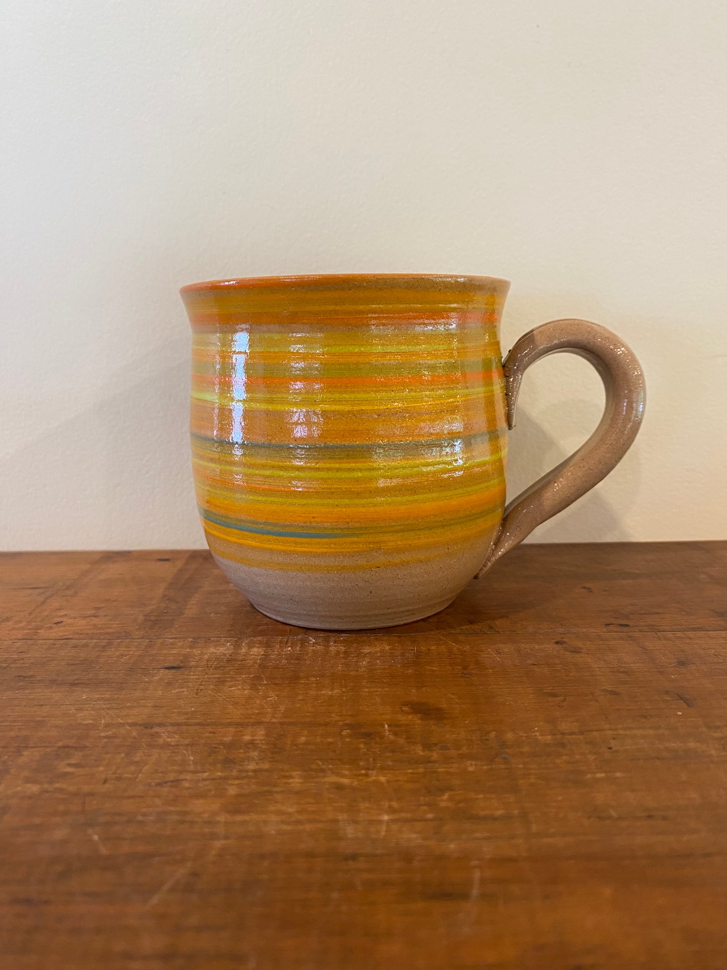 Sunny stripe mug with suprise C***