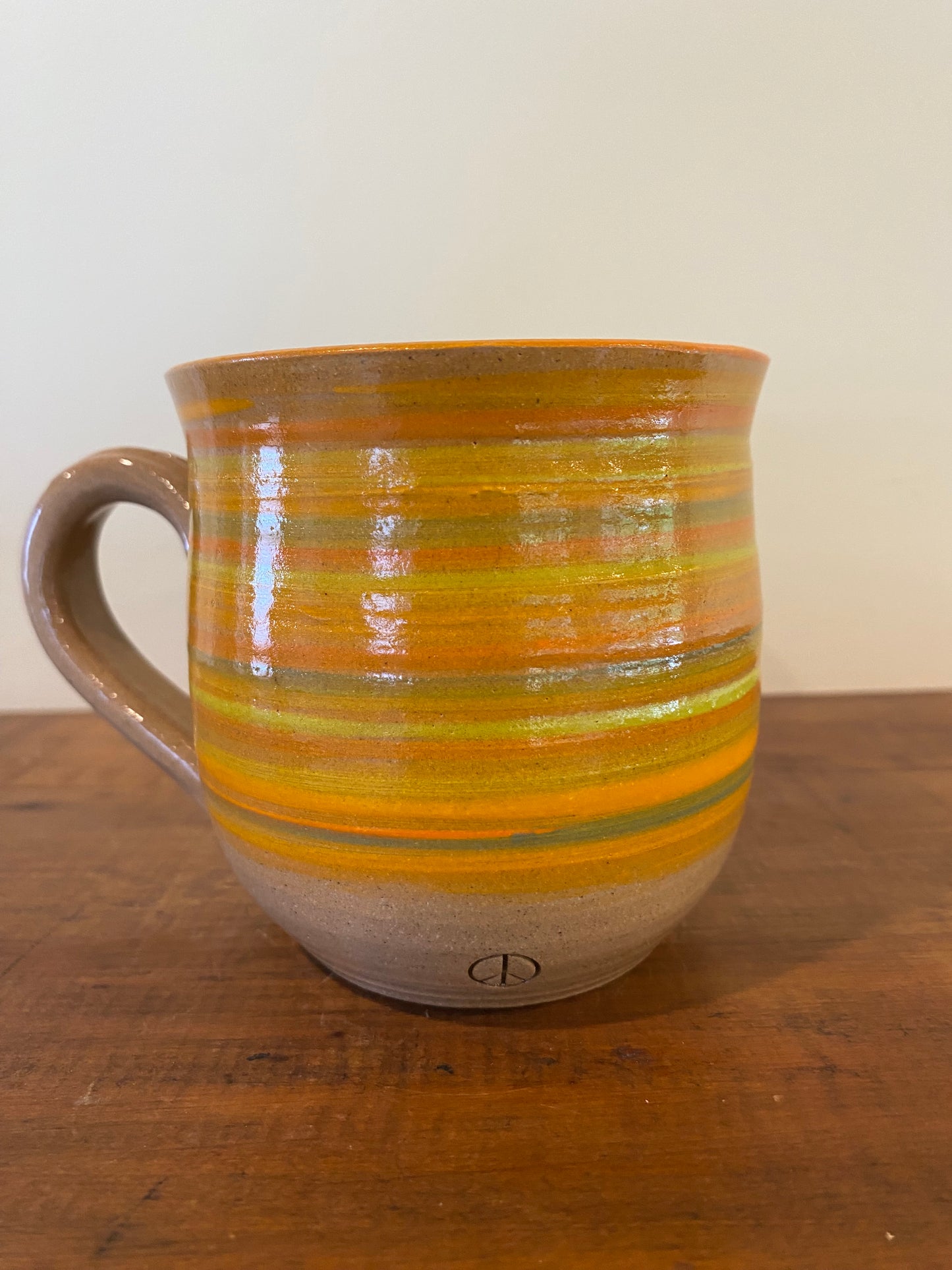 Sunny stripe mug with suprise C***