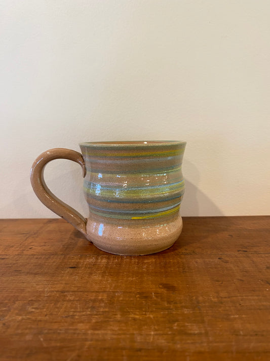 Sunny stripe mug with suprise little C***