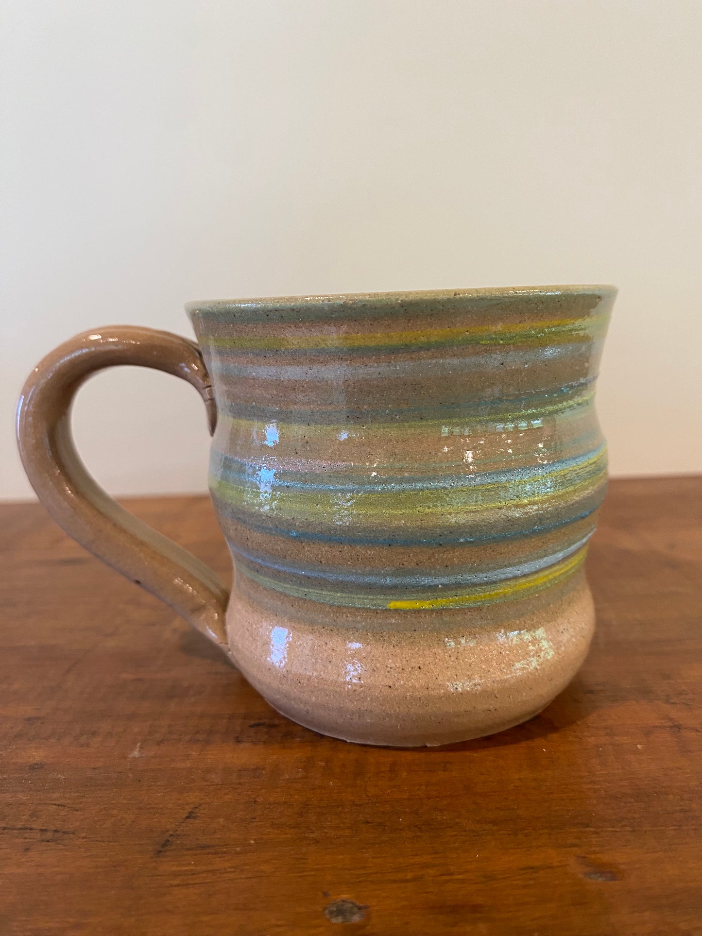 Sunny stripe mug with suprise little C***