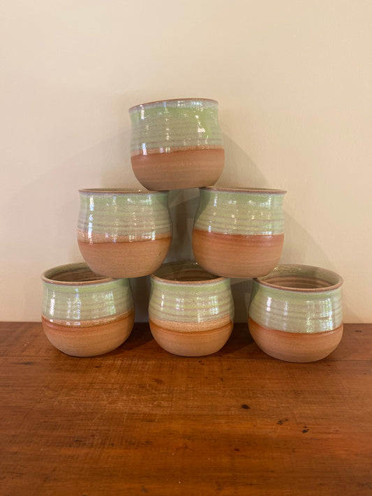 Cacao Bowl apple green set of 6