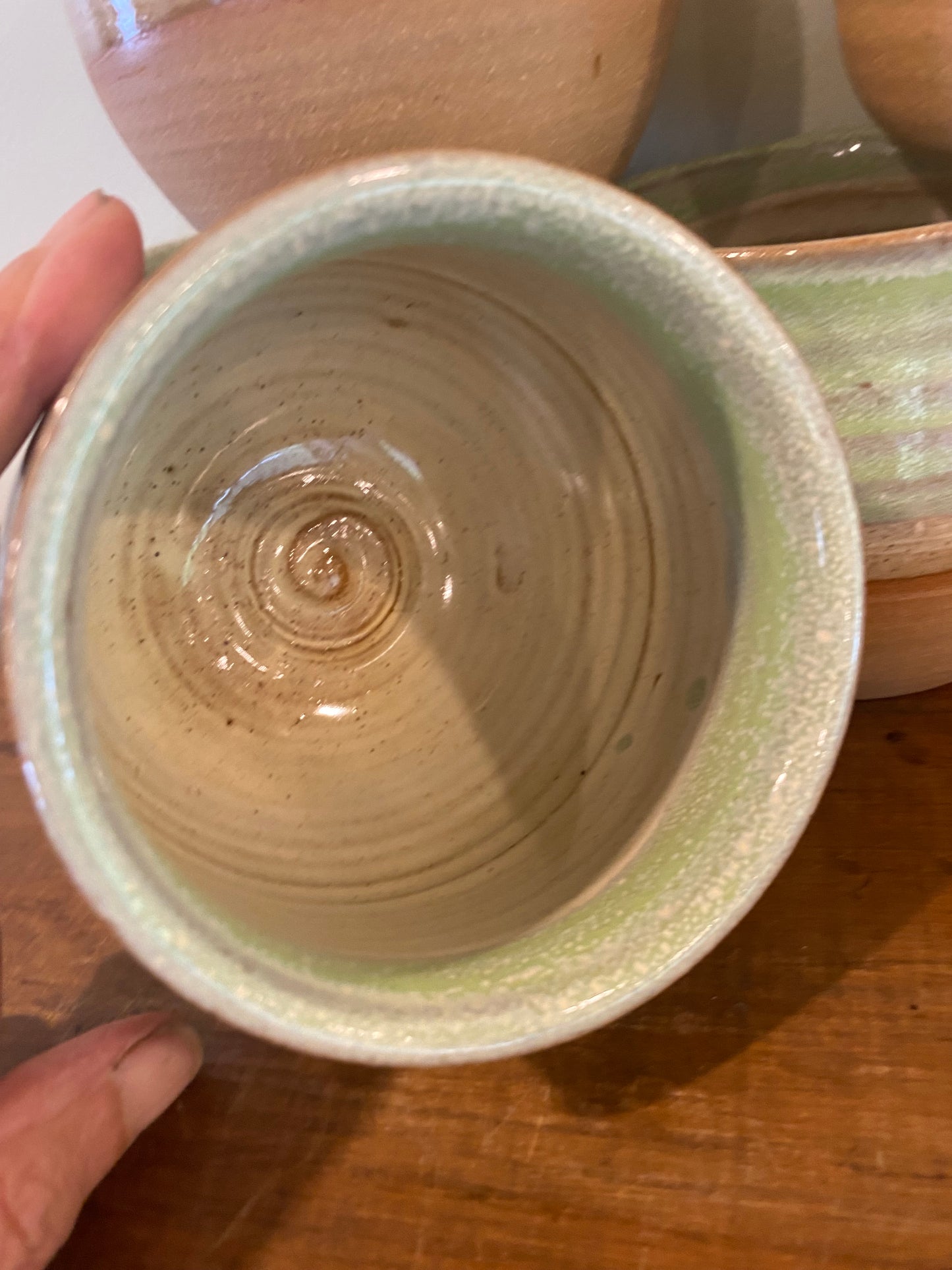 Cacao Bowl apple green set of 6