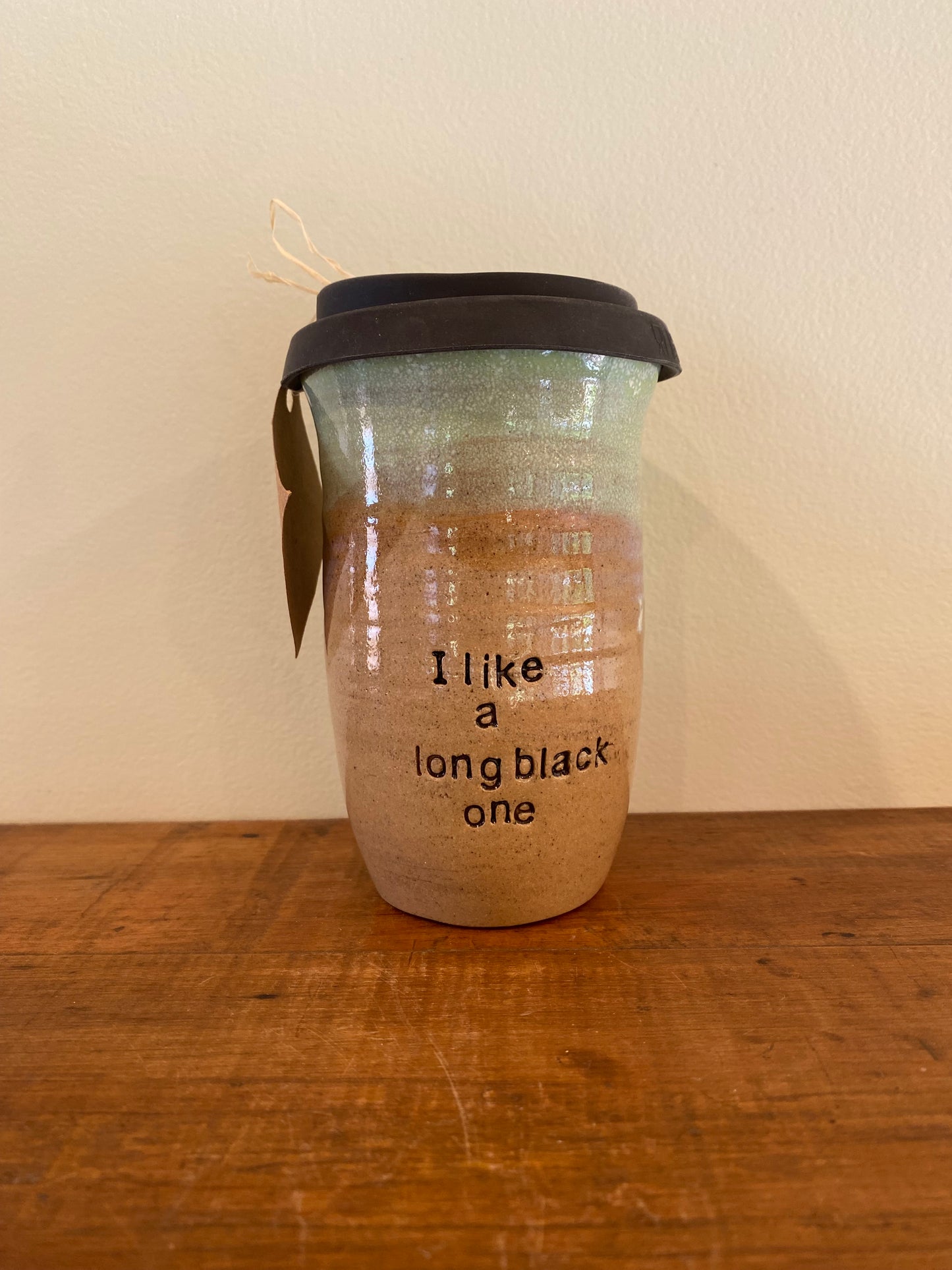 I like a long black one Large Keep Cup